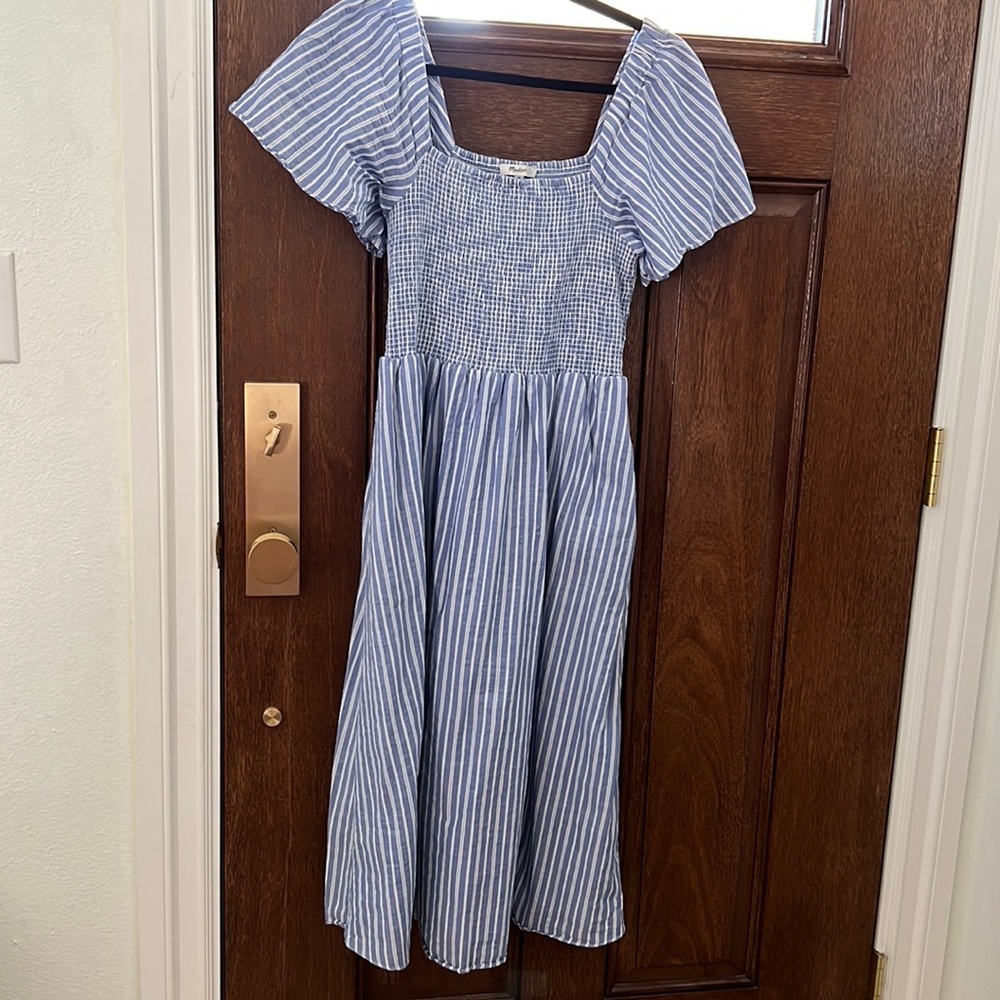 EUC Madewell Striped Dress